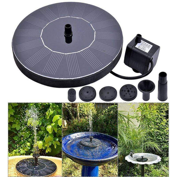 SolarFountain™ - Umweltfreundlicher Solarbrunnen für Gärten