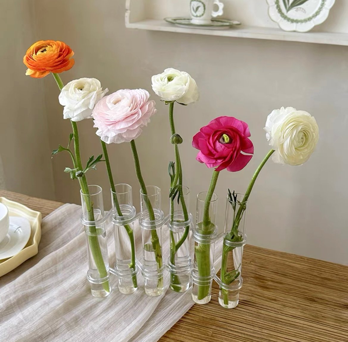 FlexiVase™ – Reagenzglas für Blumenvasen aus Glas