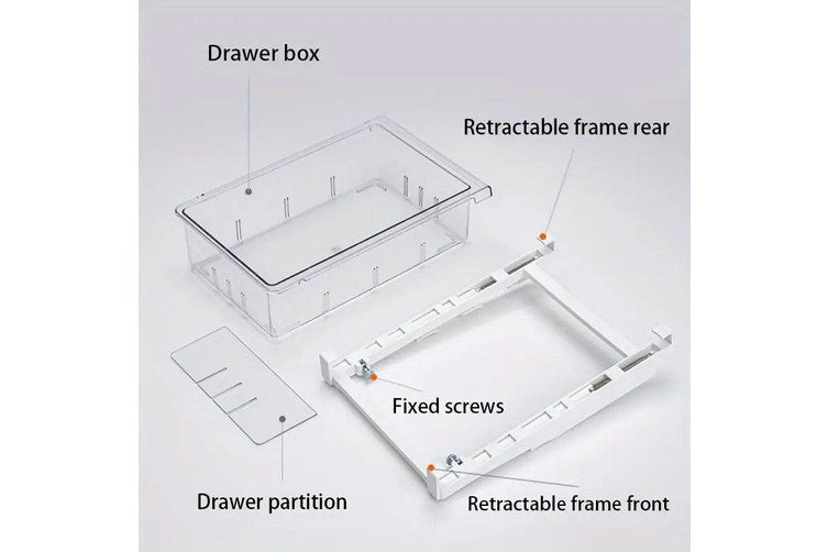FridgeMate™ – Kühlschrank-Aufbewahrungsbox-Organizer