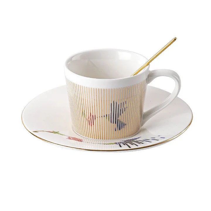 Dynamische Reflexions-Kaffeetasse mit rotierendem Muster