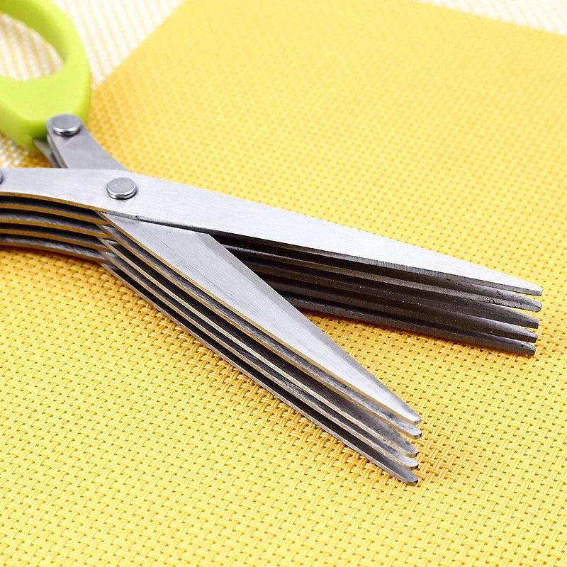 VegScissor™ - 5-Klingen-Küchen-Salatschere (50% RABATT)