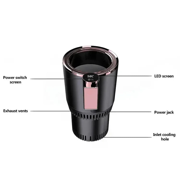 ThermoCup™ - 2-in-1 Smart Autobecher
