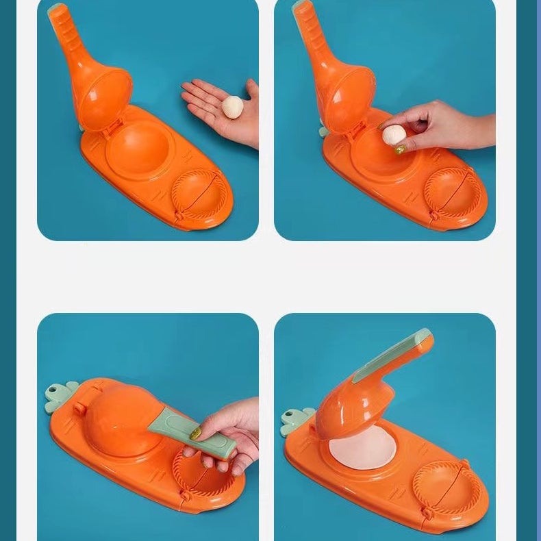 Dumpling-Teigschneider & Form-Set – Perfekte Teigtaschen in Sekunden