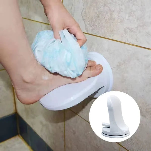 Footrest™ - Wandmontierte Fußstütze für die Dusche