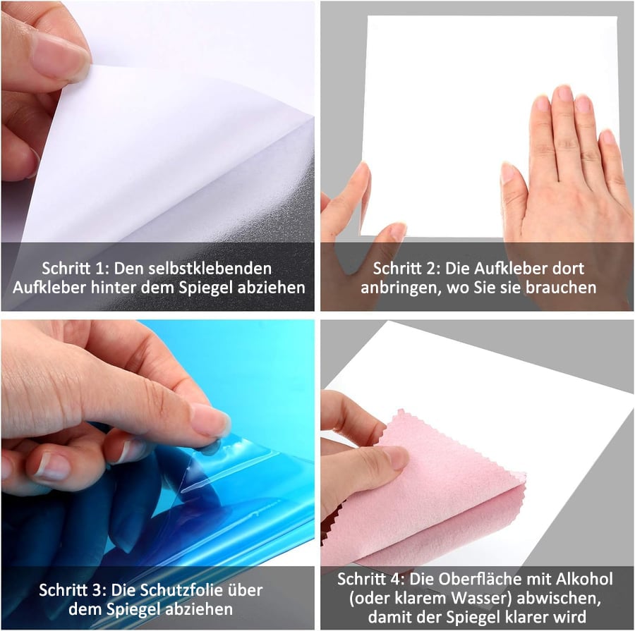 VivaShield™ Spiegelfolie – Kristallklare Sicherheit, die Ihre Familie und Ihr Zuhause schützt