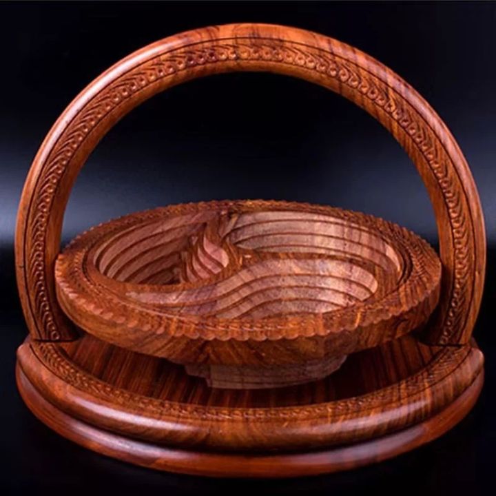 Handgefertigte Holzschale – Elegante & Funktionale Kunst