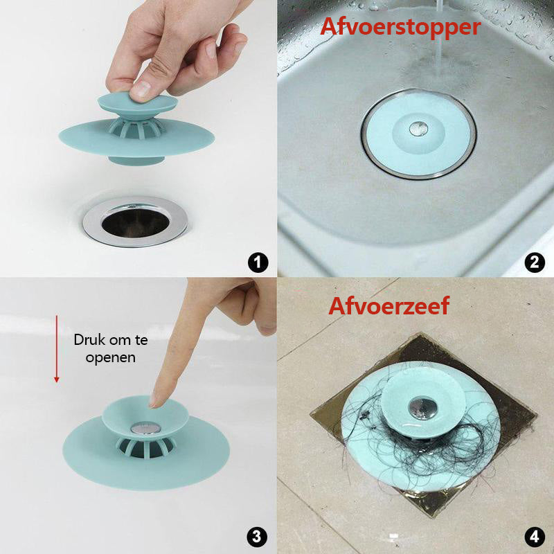 2+1 GRATIS | DrainMaster™ – Verhindert Verstopfungen & hält das Wasser zurück!