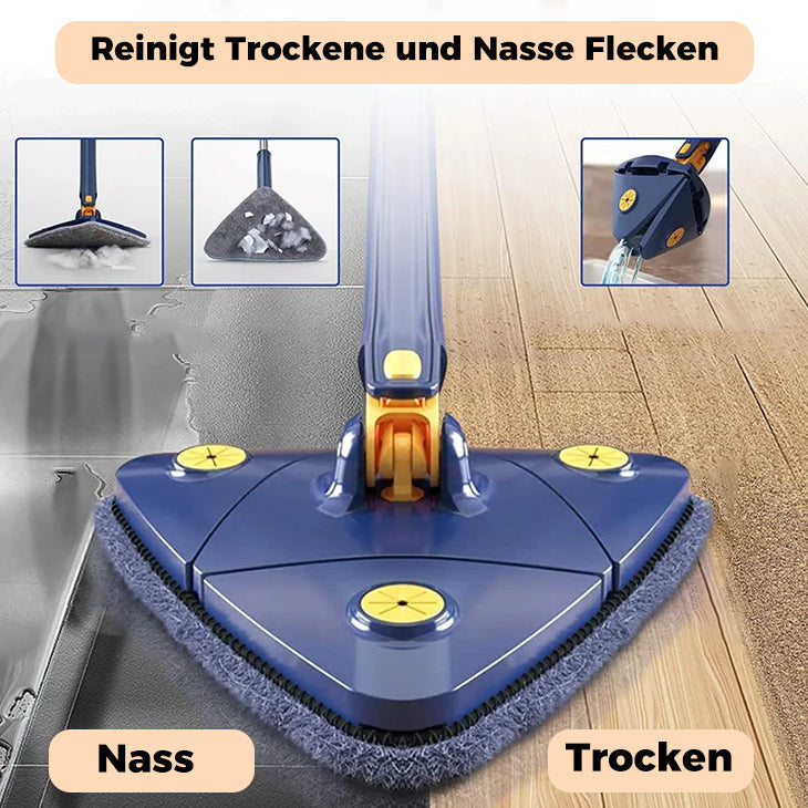 SpinClean™ - Reinigen Sie Ihr Zuhause in wenigen Minuten Mopp!