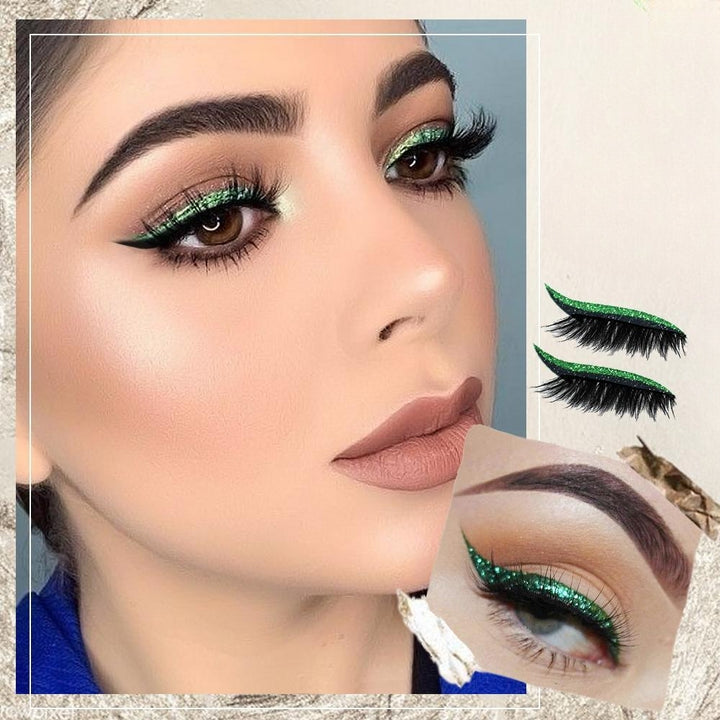 Wiederverwendbare Sticker für Wimpern und Eyeliner | 50% RABATT