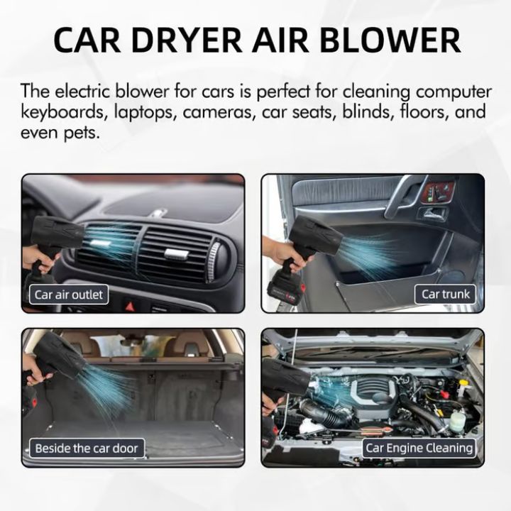 Schnurloses Turbo-Gebläse Air Duster für die Reinigung