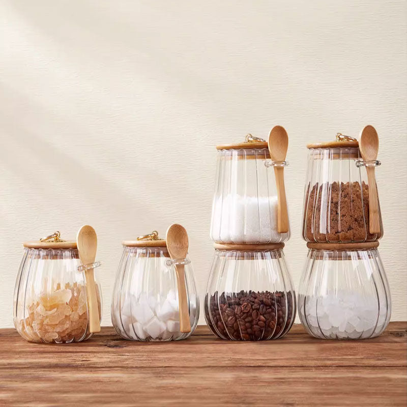 1+1 GRATIS | Luftdichtes Tee- & Zucker-Glas – Hält den Inhalt frisch & trocken