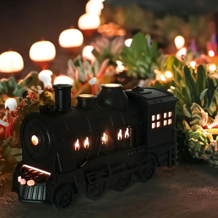 USB-Ätherisches Öl Diffusor im Zug-Design mit Nachtlicht