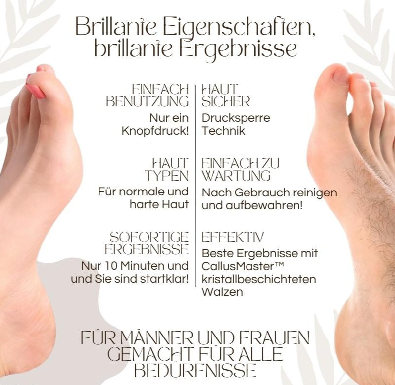 CallusPro™ - Elektrischer Hornhautentferner