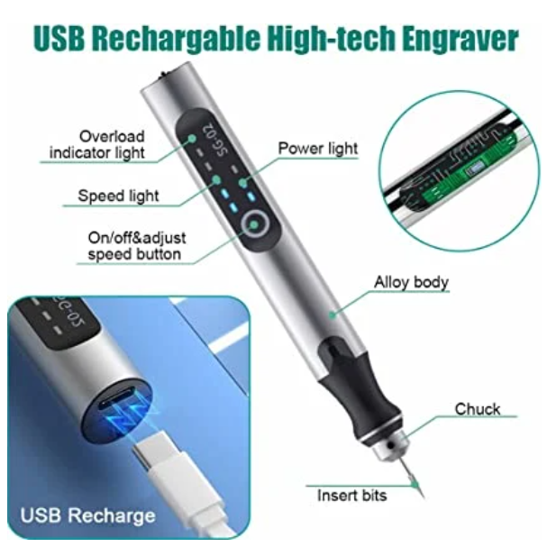 GravierStift™ - Professioneller Gravurstift