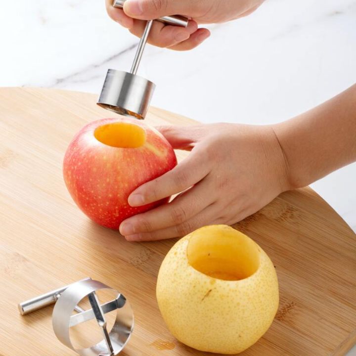 Müheloser Edelstahl-Obstentkerner | + 1 Kleine Gratis