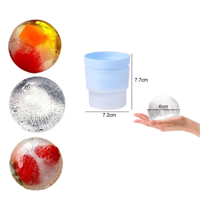 2+2 Gratis | Eisball-Formen für Cocktails – Langsam schmelzend & stapelbar