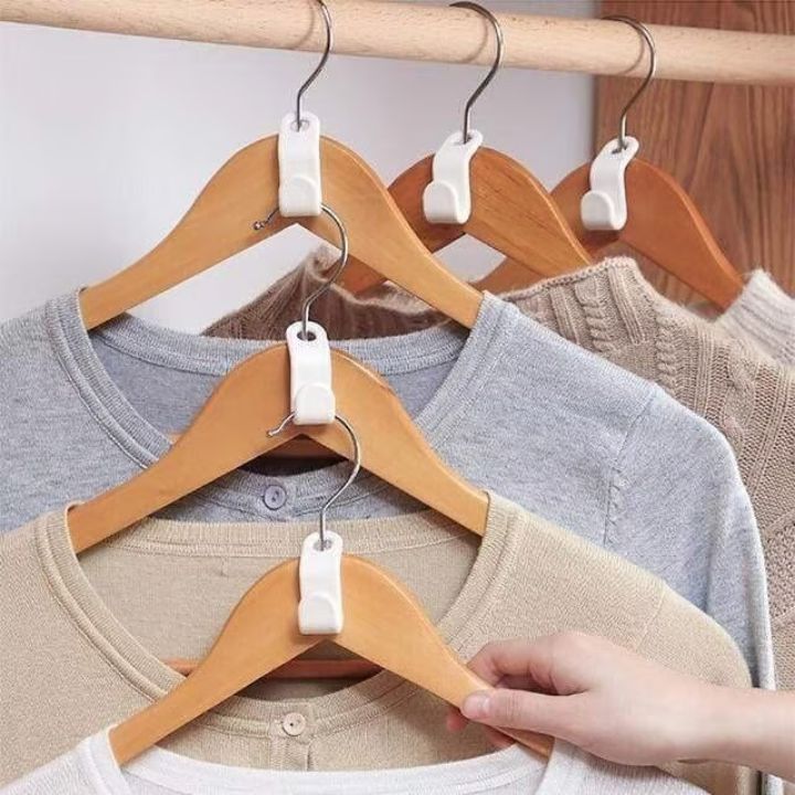 25+25 Gratis | Platzsparende Haken für Kleiderbügel
