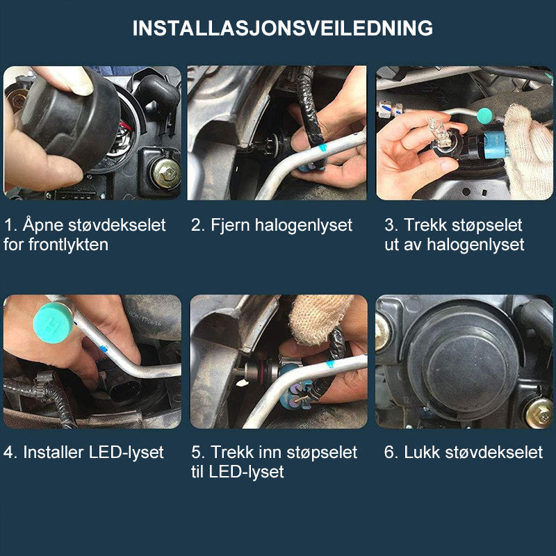 2+2 Gratis | LumoGlo™ - Leistungsstarke LED-Frontlichter