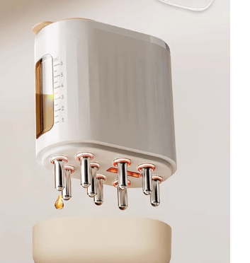 SerumSculpt Viva: Fortgeschrittener Kopfhautpflege-Massager mit Rotlichttherapie