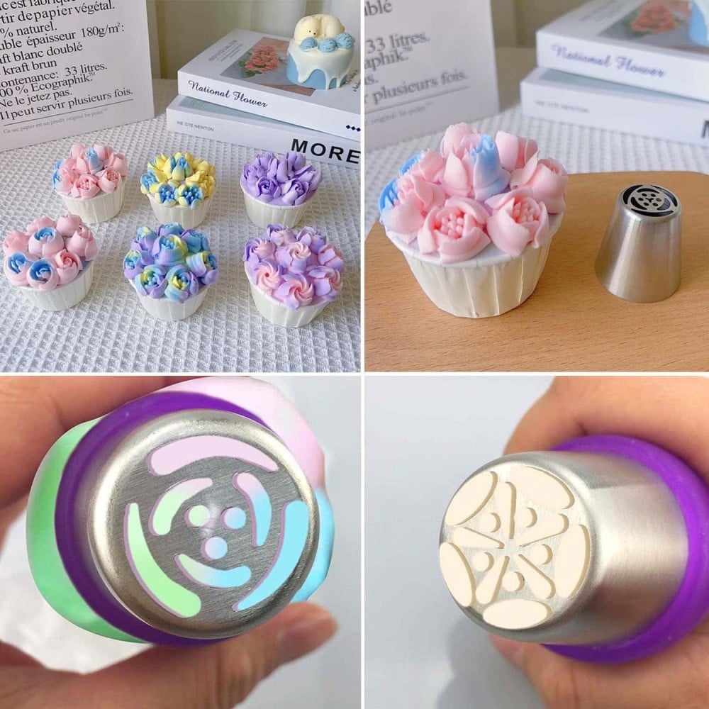 SilverCraft™ Piping Meister Set — Erstellen Sie atemberaubende Kuchen, die alle Blicke auf sich ziehen