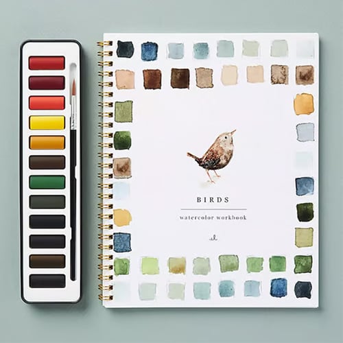 AquaBliss – Anfängerbuch für Aquarellmalerei