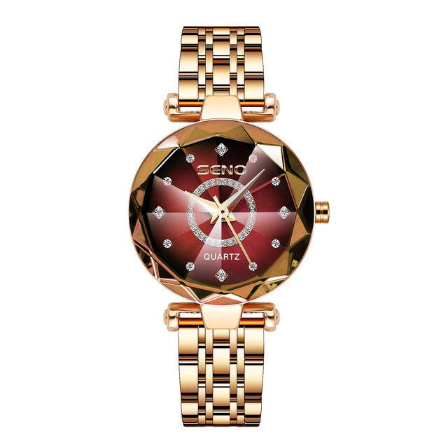 ModernWatch | Damen Edelstahl Uhr | Wasserdicht & Stilvoll | 50 % Rabatt