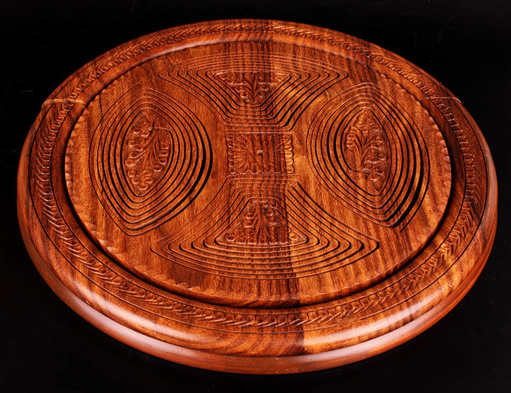Carvelet™ - Handgemachte Holz geschnitzte Obstschale