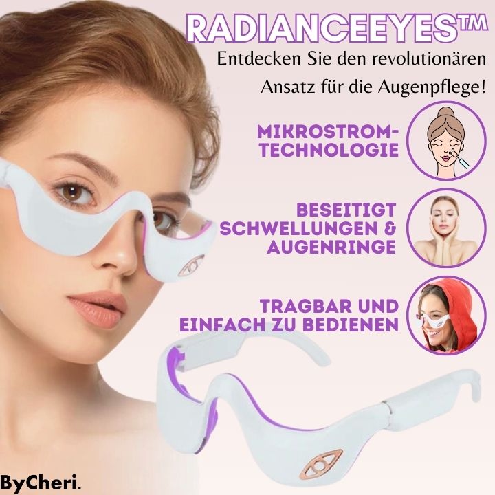 50% RABATT TEMPORÄR | RadianceEyes™ | Erleben Sie Augenmassage jederzeit und überall!