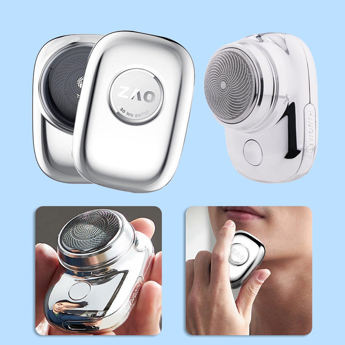MiniShave™ - Eine perfekt glatte Rasur, überall!