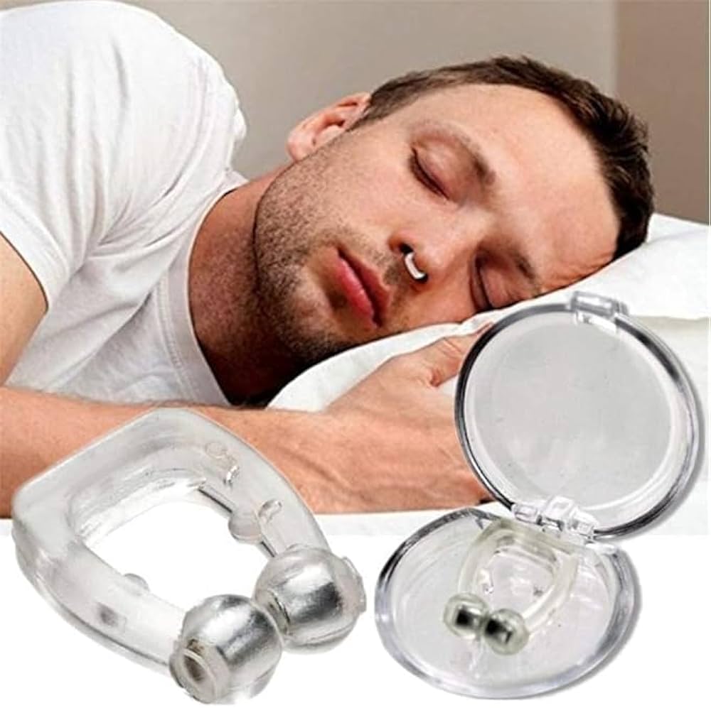 1+1 Gratis | Magnetische Nase Anti-Schnarch-Gerät™ - Verbesserung der Schlafhilfe Apnoe