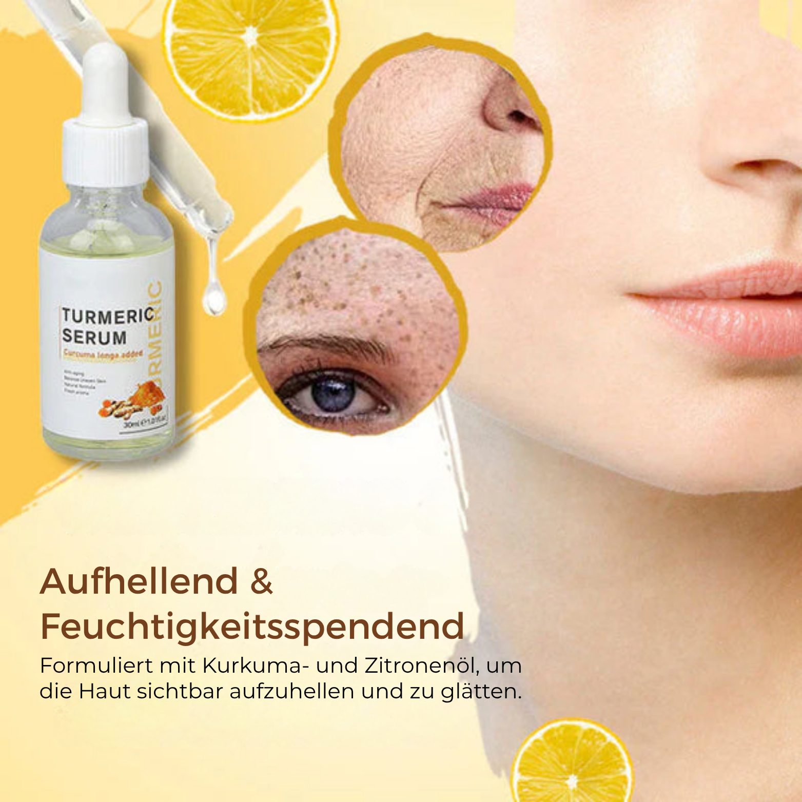 1+1 GRATIS | HautLicht™ — Dunkle Flecken schnell verblassen lassen für strahlenden, jugendlichen Teint