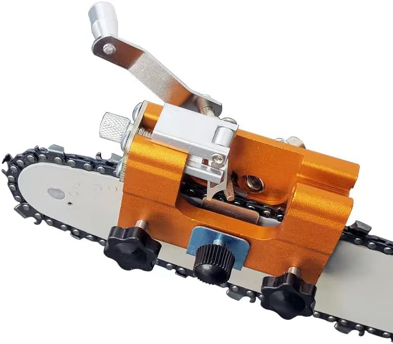 ChainSlice™ - Tragbarer Kettensägenschärfer für müheloses Schneiden