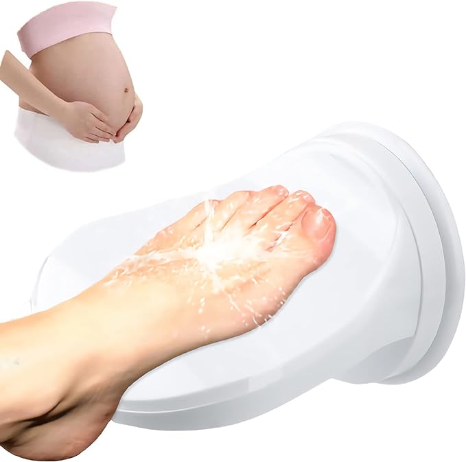 Footrest™ - Wandmontierte Fußstütze für die Dusche