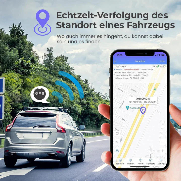 1+1 GRATIS | SteadiTrack™ Mini GPS — Sofortige Sicherheit, genau zu wissen, wo sich geliebte Menschen und Wertgegenstände befinden