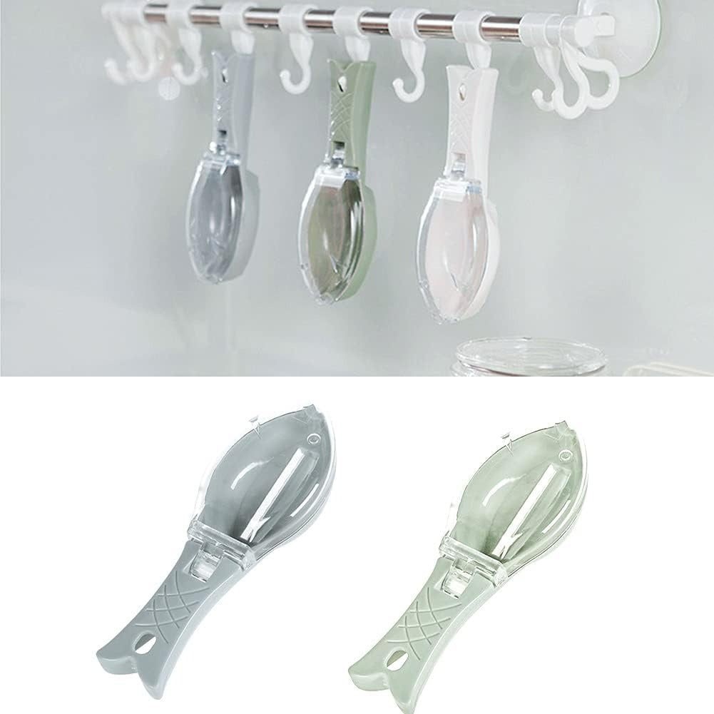 Fischschuppenentferner mit Auffangdeckel – Saubere & effiziente Zubereitung von frischem Fisch