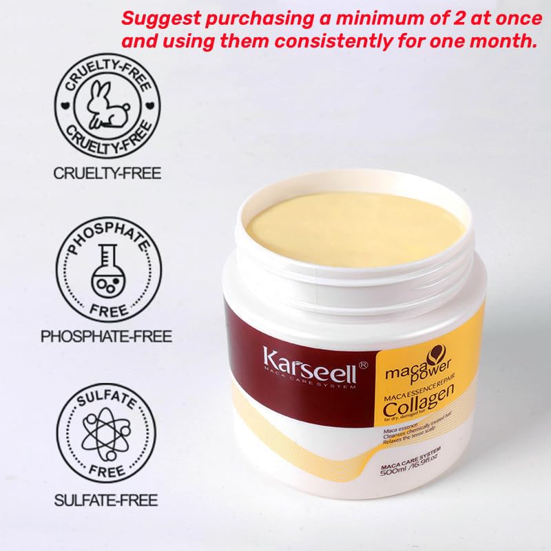 Silkvibe™ - Seidig-glatte Kollagen-Haartherapie (50% Rabatt)