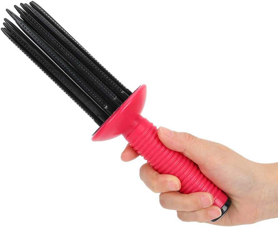 Tragbares professionelles 17-Zahn-Haarkamm-Set mit fluffigen Locken
