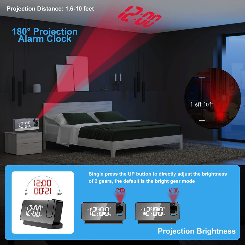 ⏰ Projection Alarm Clock™