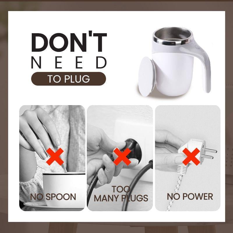Magnetische Selbstumrührende Kaffeetasse