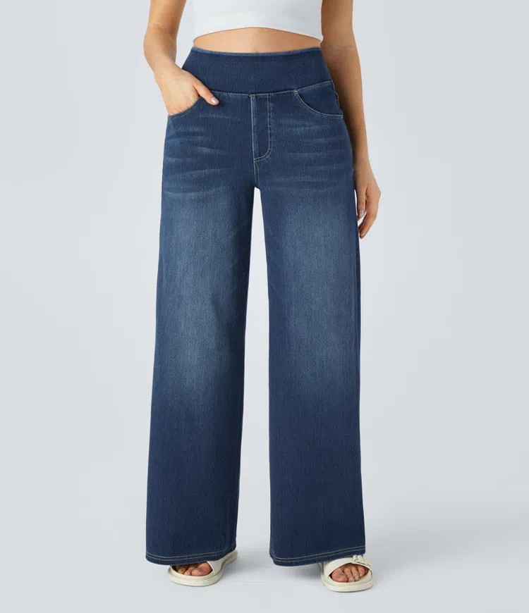 Mel™ - Bequeme Jeans mit hohem Bund