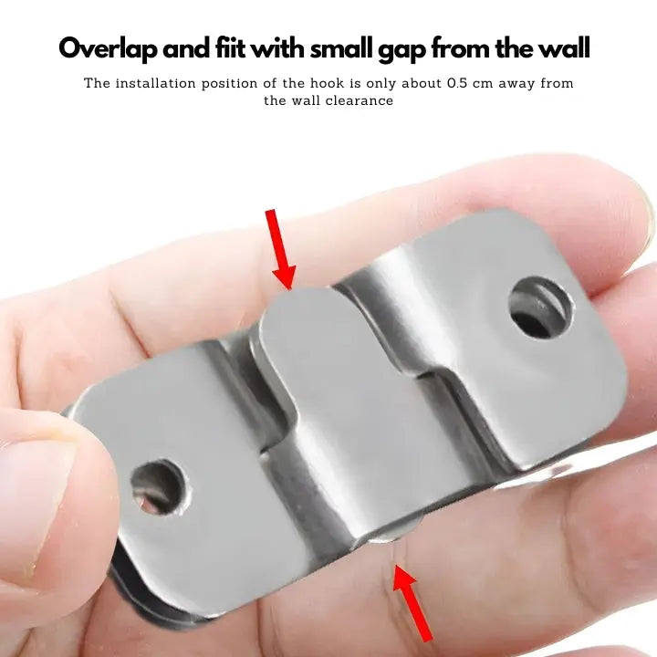 1+1 GRATIS | SteelGrip™ Unerschütterliche Haken, die Ihre wertvollsten Erinnerungen sicher festhalten