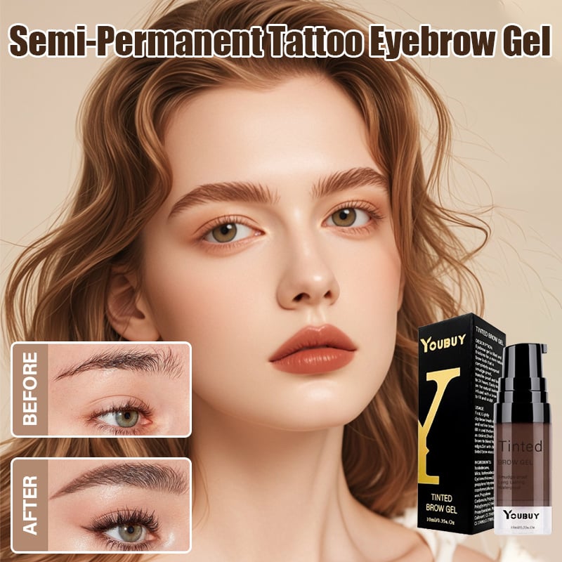 1+1 Gratis | Semi-permanentes Augenbrauen-Tattoo-Gel™ — Wachen Sie auf mit volleren, makellosen Brauen, die 3 Tage halten