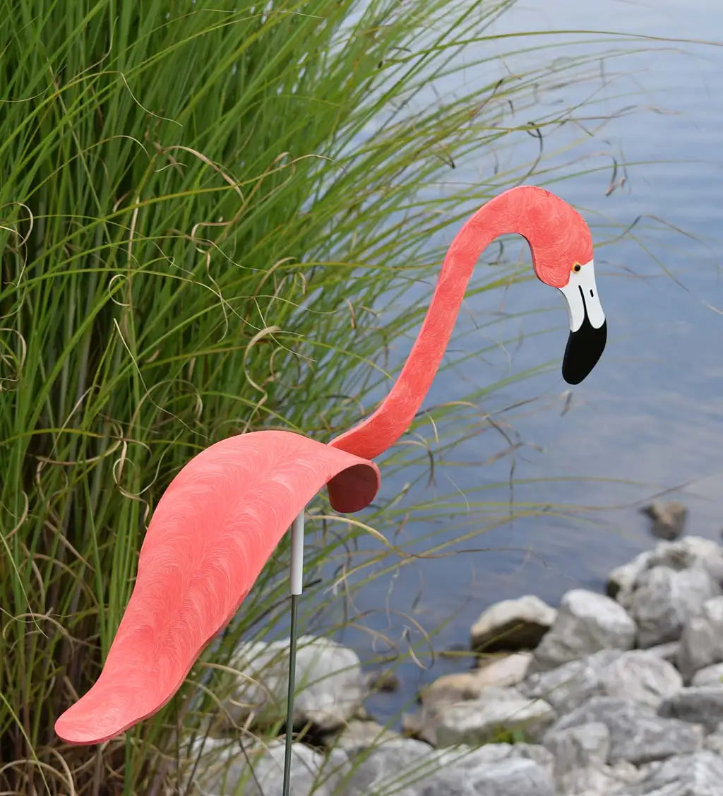 Garten Oasis™ - Tanzender Flamingo Gartendekor