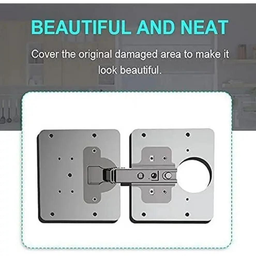 1+1 GRATIS | SteelLock™ Reparaturplatte — Beenden Sie Türwackeln und stellen Sie rockfeste Schrankstabilität wieder her