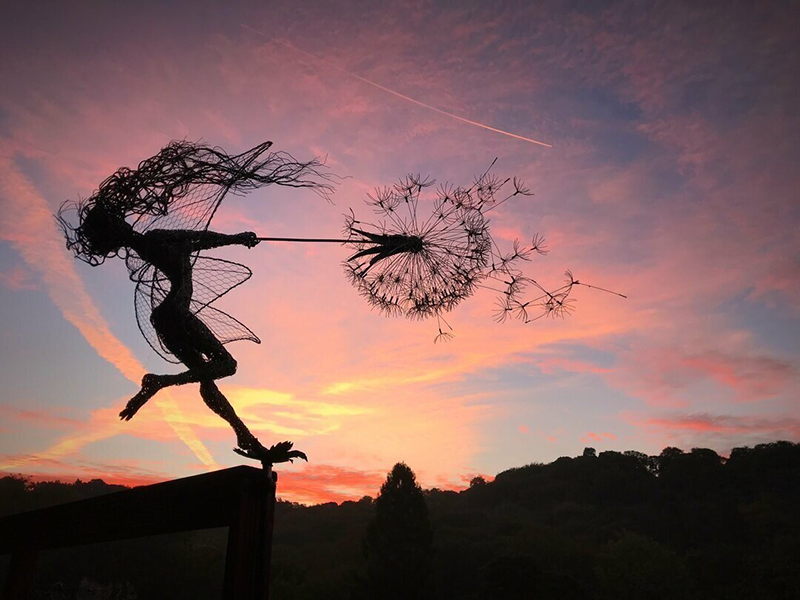 Celestara™ Feenskulptur – Entzünden Sie endlose Magie und Frieden in Ihrem Garten