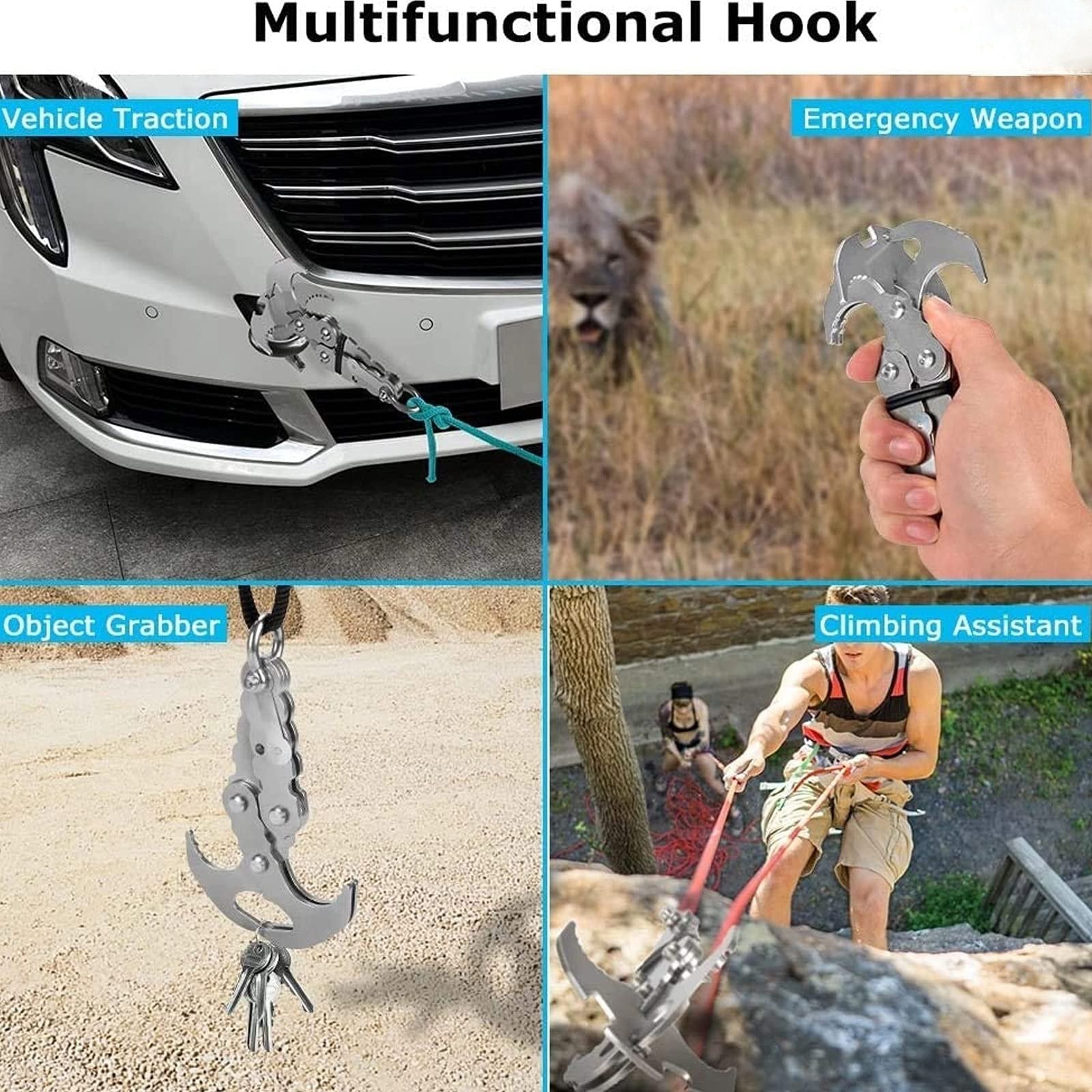 Hookster™ - Multifunktionaler Edelstahlhaken