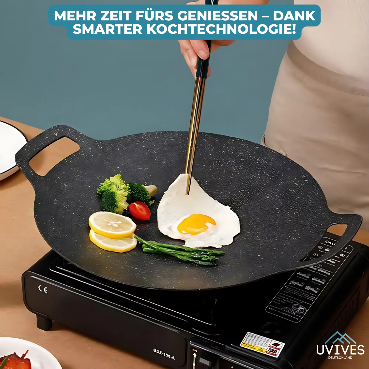 GrillXpert™ - Antihaft-Stein-Grillpfanne [Letzter Tag Rabatt]