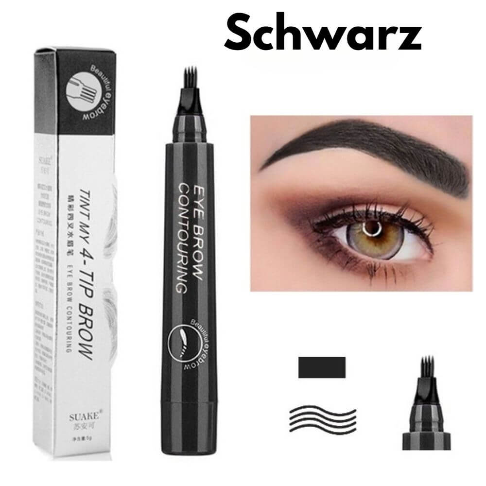 PerfekteBrauen | 4-Spitzen Augenbrauenstift für natürliche Brauen