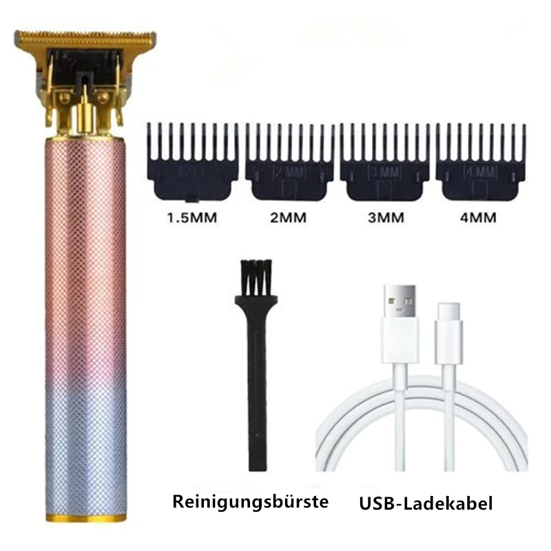 Vintage Ölkopf™ - Farbverlauf Gravur elektrischen Haarschneider