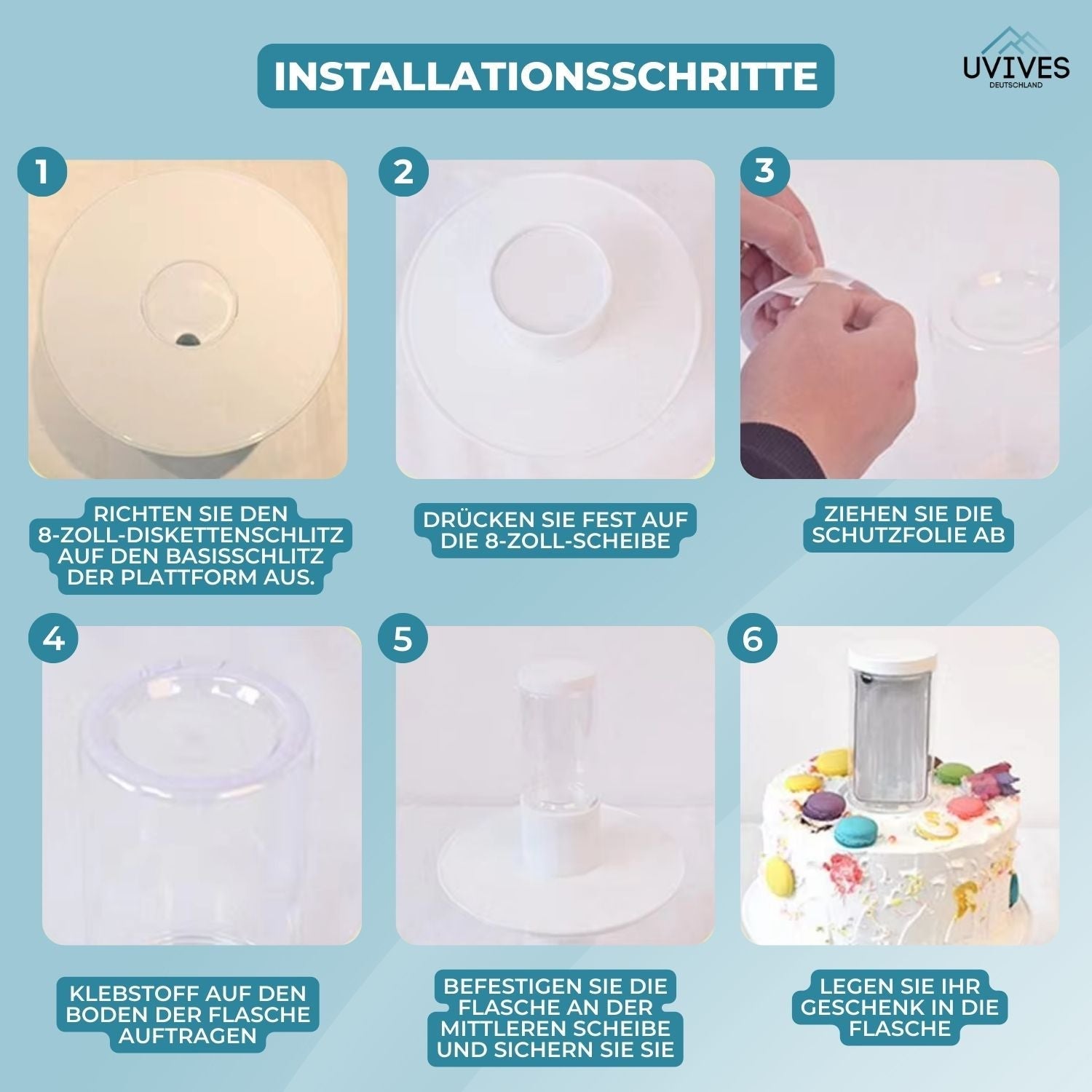 PopCake™ - Überraschungs-Kuchenständer